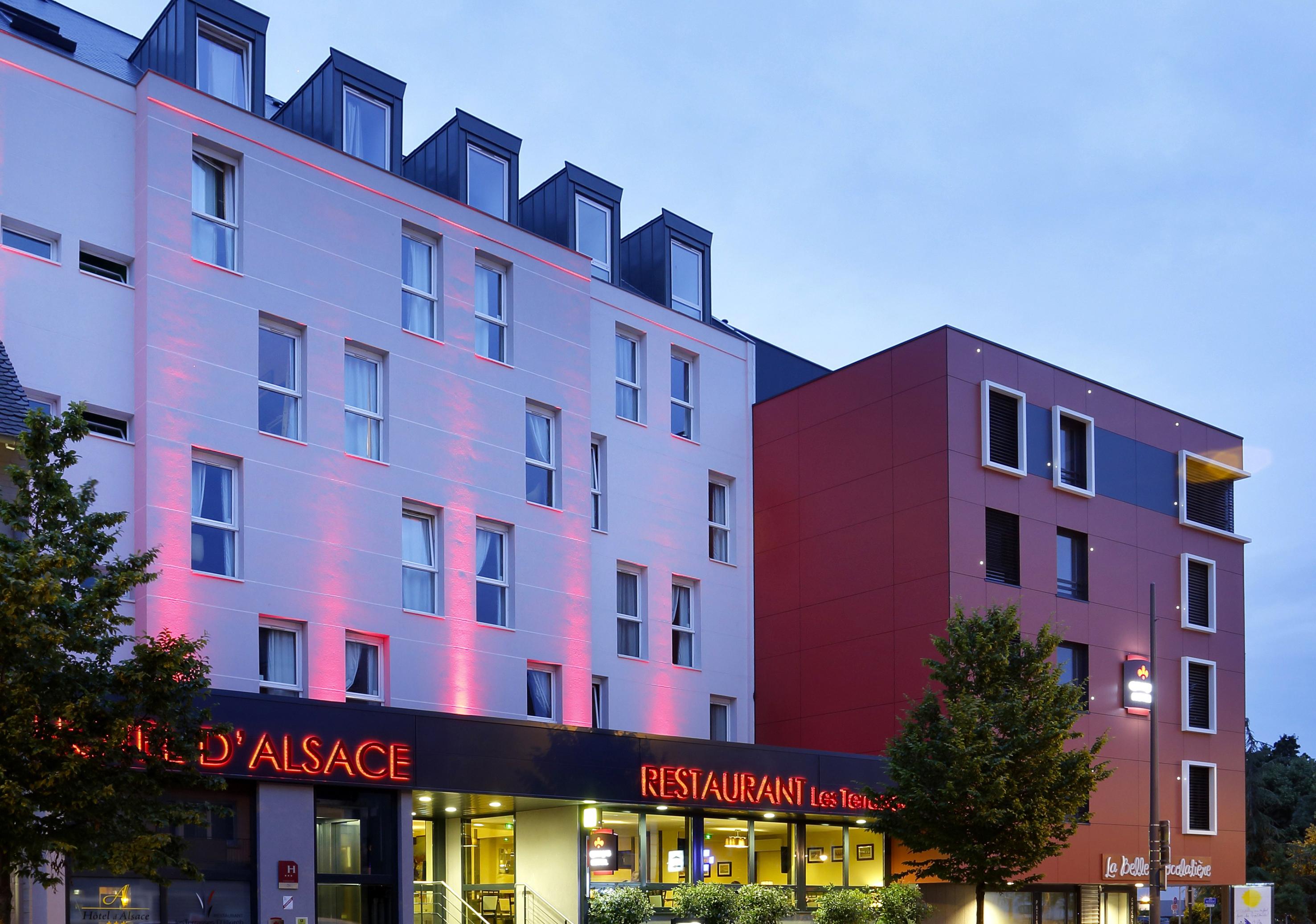 The Originals Boutique, Hotel D'Alsace, Strasbourg Sud Illkirch-Graffenstaden Dış mekan fotoğraf